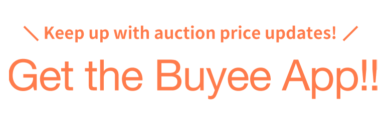 Keep up with auction price updates! Get the Buyee App!!