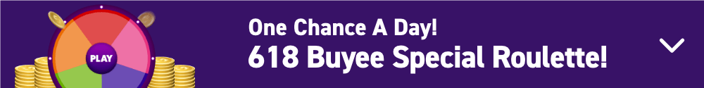 One Chance A Day! 618 Buyee Special Roulette!