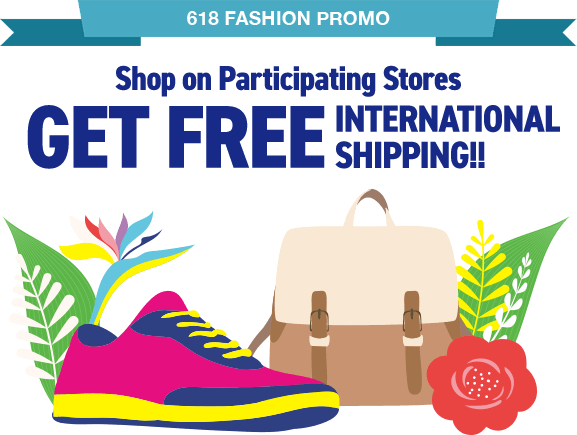Shop on Participating Stores Get FREE International Shipping!!