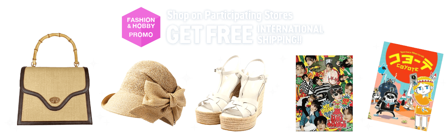 Shop on Participating Stores Get FREE International Shipping!!