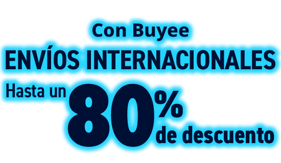 Con Buyee Envíos internacionales ¡Hasta un 80% de descuento!