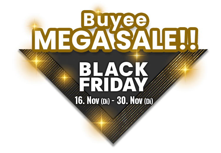 BLACK FRIDAY Große Dankeschön-Aktionen bei Buyee!!