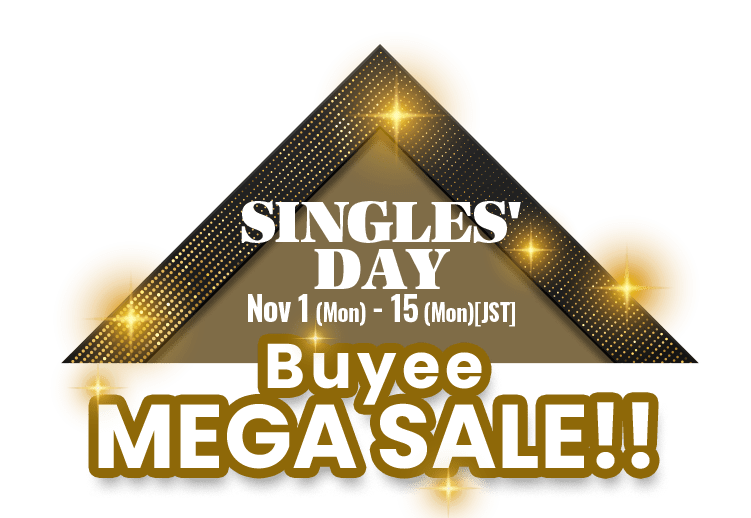 Singles' Day Buyee Great Thanksgiving!