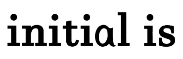 initial is