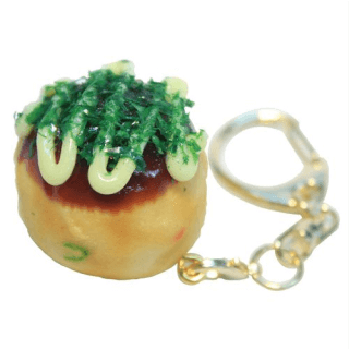 たこ焼きマヨネーズ付Sキーホルダー