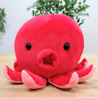 ぷてぃまりんぬいぐるみ（たこ）