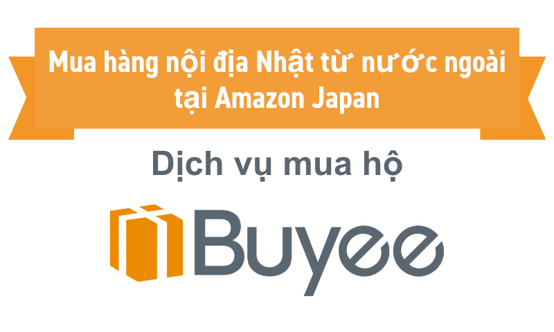Buyee hỗ trợ mua hàng trên Amazon Japan cho quý khách đang sống ở nước ngoài