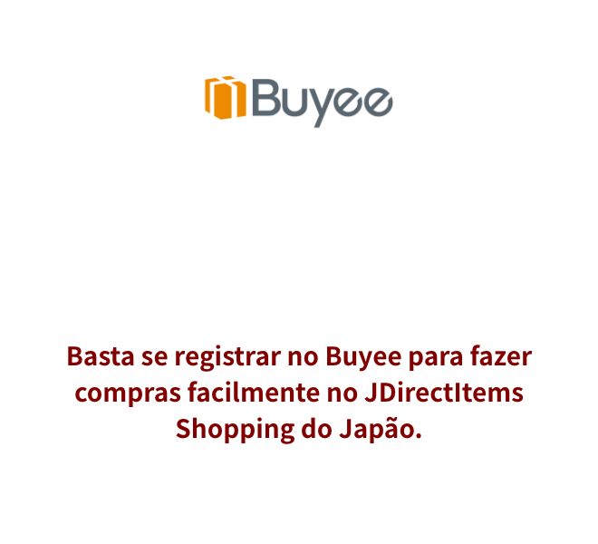 Serviço de compras por Intermediário Buyee Use a Buyee para fazer compras no JDirectitems Shopping. Basta se registrar no Buyee para fazer compras facilmente no JDirectItems Shopping do Japão.
