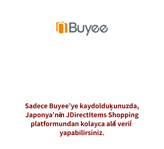 Temsilci satın alım hizmetleri Buyee Buyee ile JDirectitems Shopping sitesinde alışveriş yapın. Sadece Buyee'ye kaydolduğunuzda, Japonya'nın JDirectItems Shopping platformundan kolayca alışveriş yapabilirsiniz.