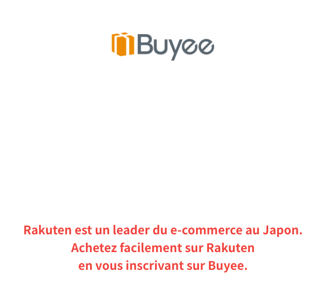 Achetez sur Rakuten avec Buyee, votre intermédiaire d'achat au Japon. Rakuten est un leader du e-commerce au Japon. Achetez facilement sur Rakuten en vous inscrivant sur Buyee.