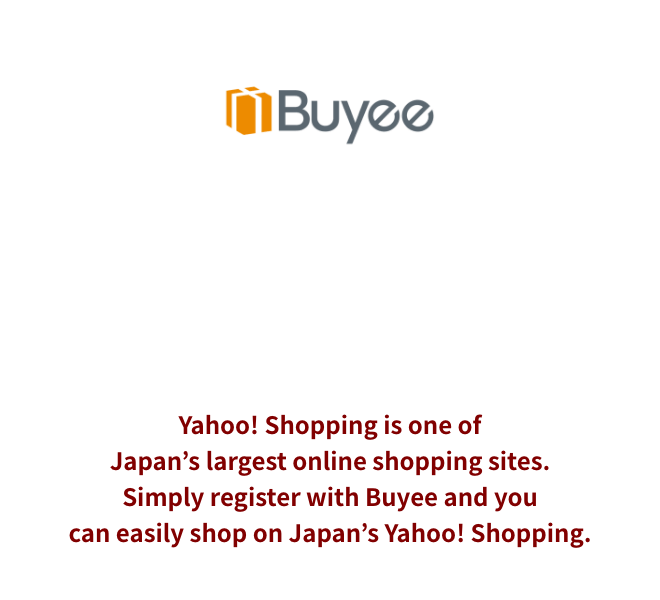 Proxy Shopping Service Buyee. Use Buyee when shopping on Yahoo! Shopping. Yahoo! Shopping is one of Japan's largest online shopping sites. Simply register with Buyee and you can easily shop on Japan's Yahoo! Shopping.