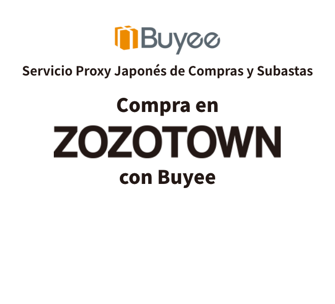 「Buyee」Servicio Proxy Japonés de Compras y Subastas. Compra en ZOZOTOWN con Buyee. ZOZOTOWN la mayor tienda online de moda en Japón. Si te registras en Buyee, puedes realizar pedidos facilmente en ZOZOTOWN.