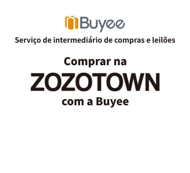 Buyee: Serviço de intermediário de compras e leilões. Comprar na ZOZOTOWN com a Buyee. ZOZOTOWN é a maior loja online de moda do Japão. Você pode facilmente fazer compras na ZOZOTOWN registrando-se na Buyee.