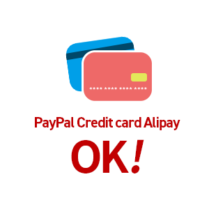 Paypal, Thẻ tín dụng, Alipay OK!