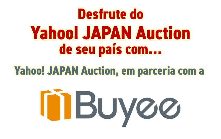 Aproveite o leilão do Yahoo! JAPAN Auction de seu país com… Yahoo! JAPAN Auction em parceria com a Buyee