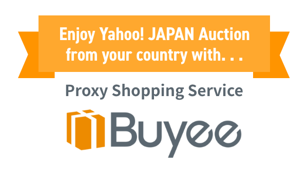 Enjoy Yahoo! JAPAN Auction from your country with... Japan Proxy Shopping Service Buyee