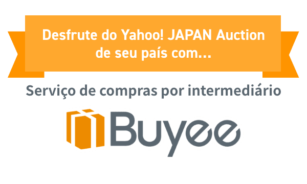 Desfrute do Yahoo! JAPAN Auction de seu país com... Buyee! Serviço japones de suporte para compras