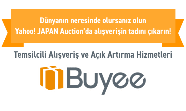 Temsilci satın alım hizmeti sunan Buyee ile Yahoo! JAPAN Auction'da alışverişin tadını çıkarın!