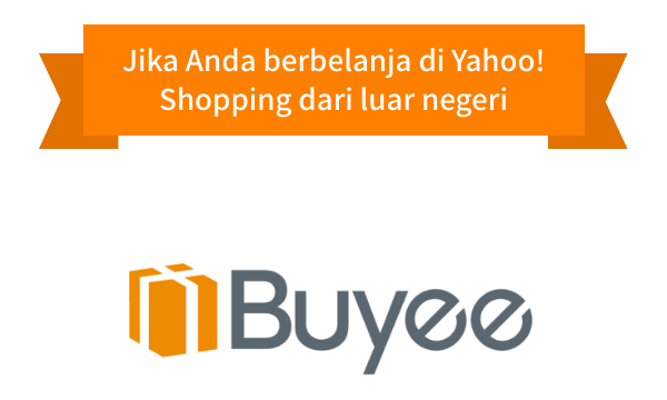 Jika Anda berbelanja di Yahoo! Shopping dari luar negeri gunakan layanan pembelian dari Jepang Buyee