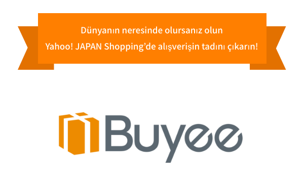 Dünyanın neresinde olursanız olun Yahoo! JAPAN Shopping'de alışverişin tadını çıkarın! Temsilci Satın Alım Hizmetleri Buyee