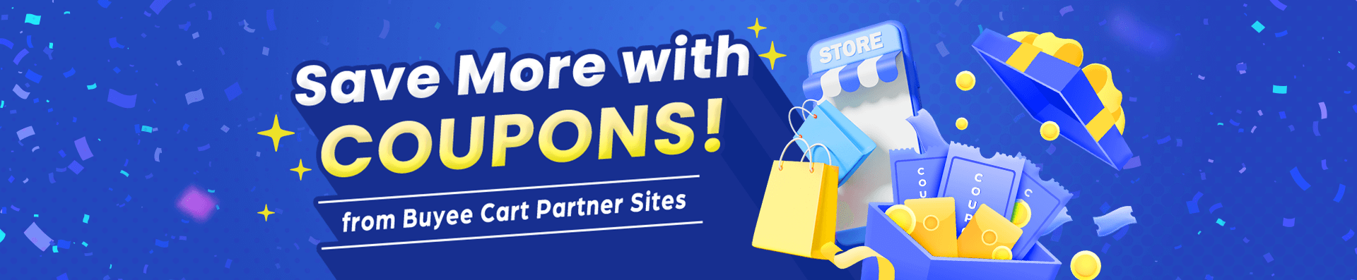 Save More with Coupons!  from Buyee Cart Partner Sites