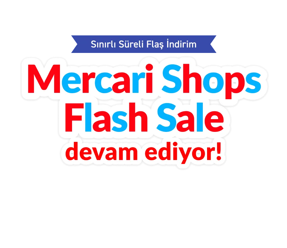Mercari Shops Flash Sale devam ediyor!