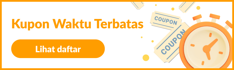 Kupon Waktu Terbatas Lihat daftar