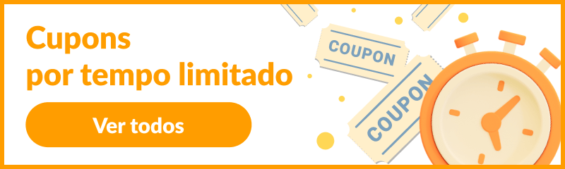 Cupons por tempo limitado Ver todos
