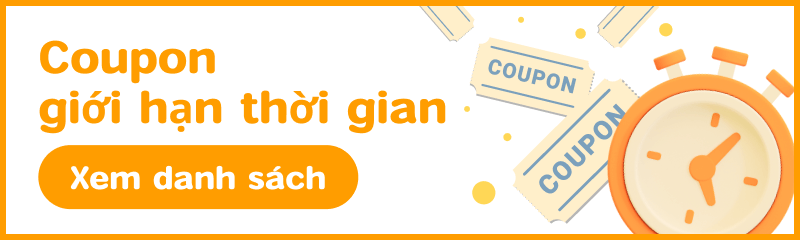 Coupon giới hạn thời gian Xem danh sách