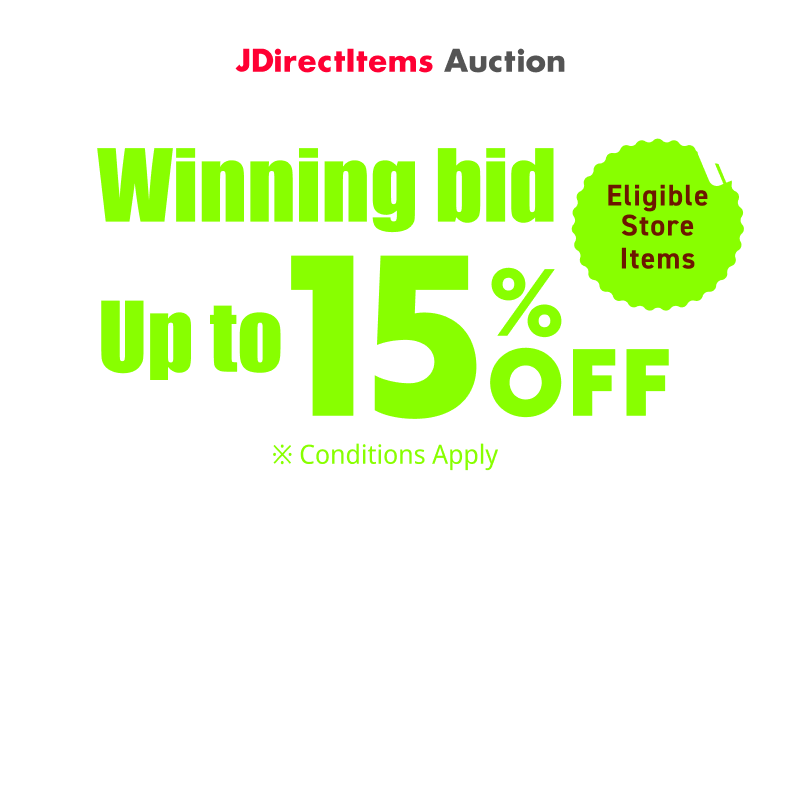 JDirectItems Auction｜Up to 15% OFF Selected Store Items