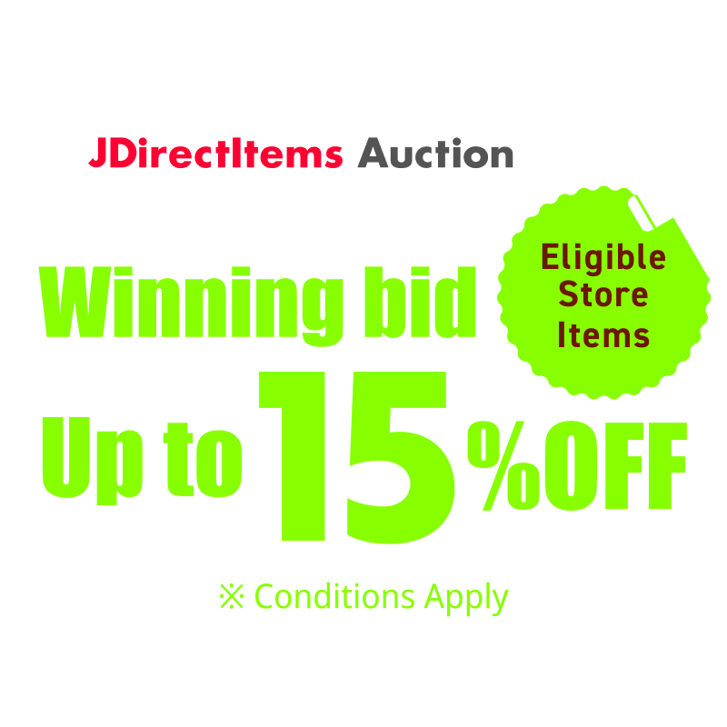 JDirectItems Auction｜Up to 15% OFF Selected Store Items