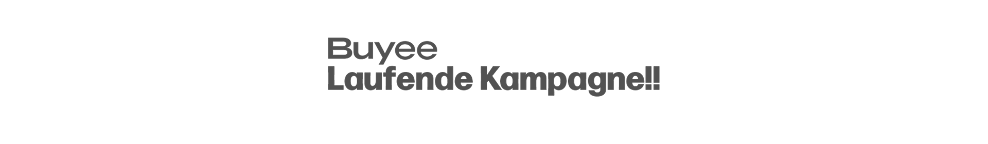 Buyee Laufende Kampagne!!