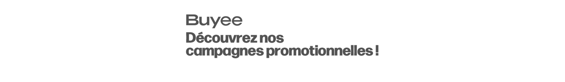 Buyee Découvrez nos campagnes promotionnelles !