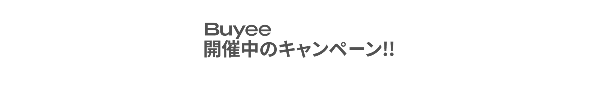 Buyee 開催中のキャンペーン