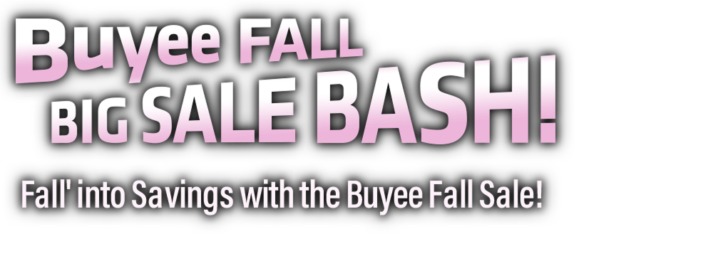 Buyee FALL BIG SALE BASH! Fall' into Savings with the Buyee Fall Sale!