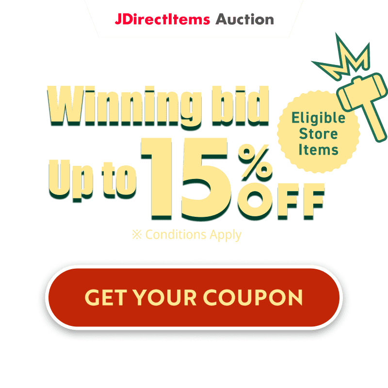 JDirectItems Auction｜Up to 15% OFF Selected Store Items