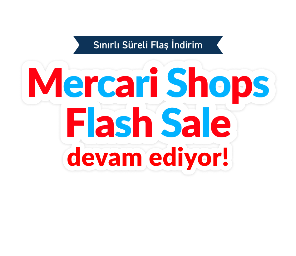 Mercari Shops Flash Sale devam ediyor!
