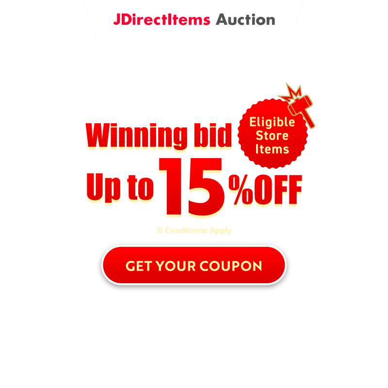JDirectItems Auction｜Up to 15% OFF Selected Store Items