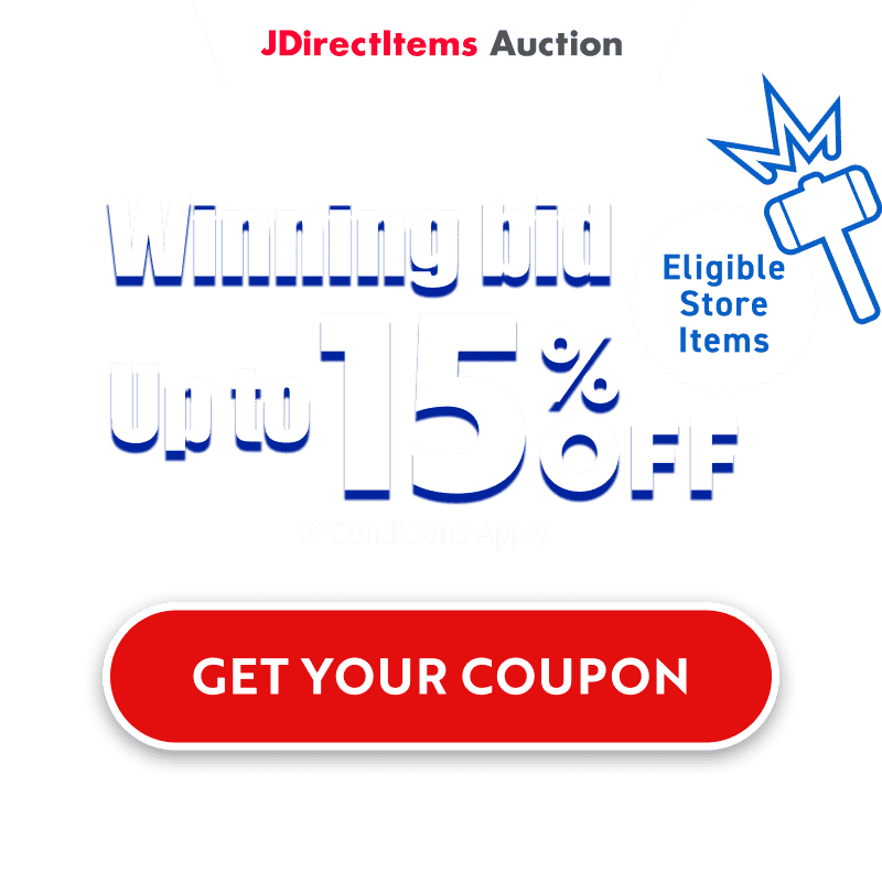 JDirectItems Auction｜Up to 15% OFF Selected Store Items