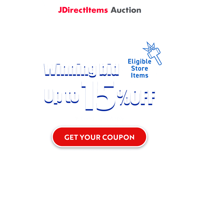 JDirectItems Auction｜Up to 15% OFF Selected Store Items