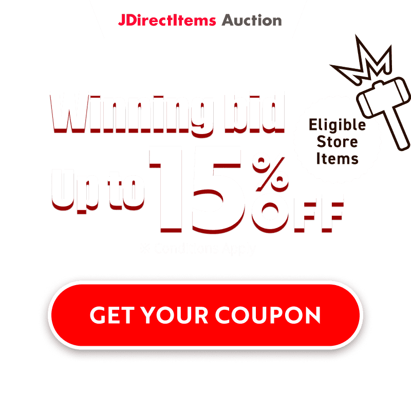 JDirectItems Auction｜Up to 15% OFF Selected Store Items