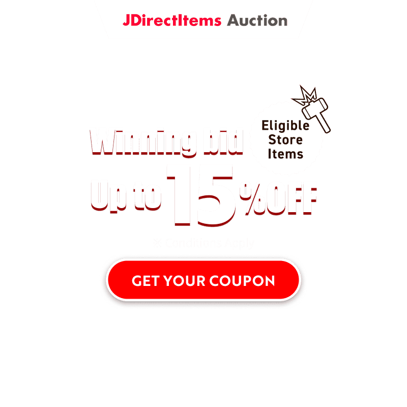 JDirectItems Auction｜Up to 15% OFF Selected Store Items