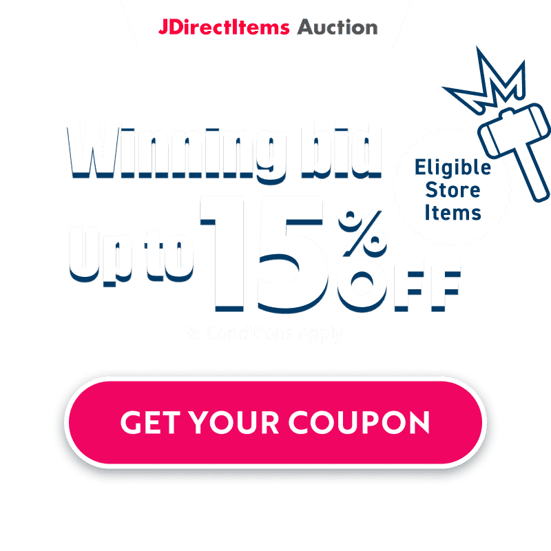 JDirectItems Auction｜Up to 15% OFF Selected Store Items