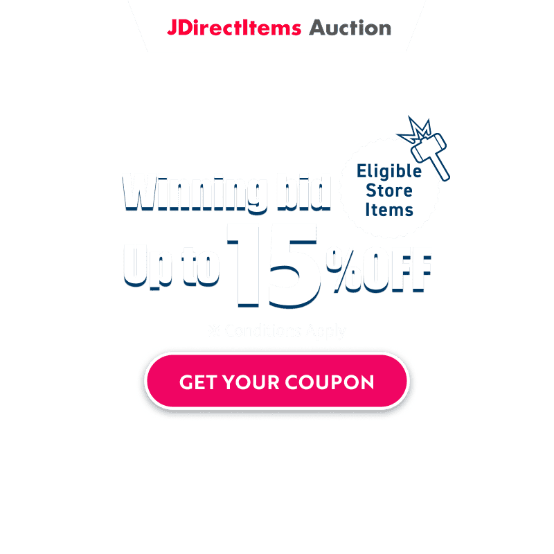 JDirectItems Auction｜Up to 15% OFF Selected Store Items