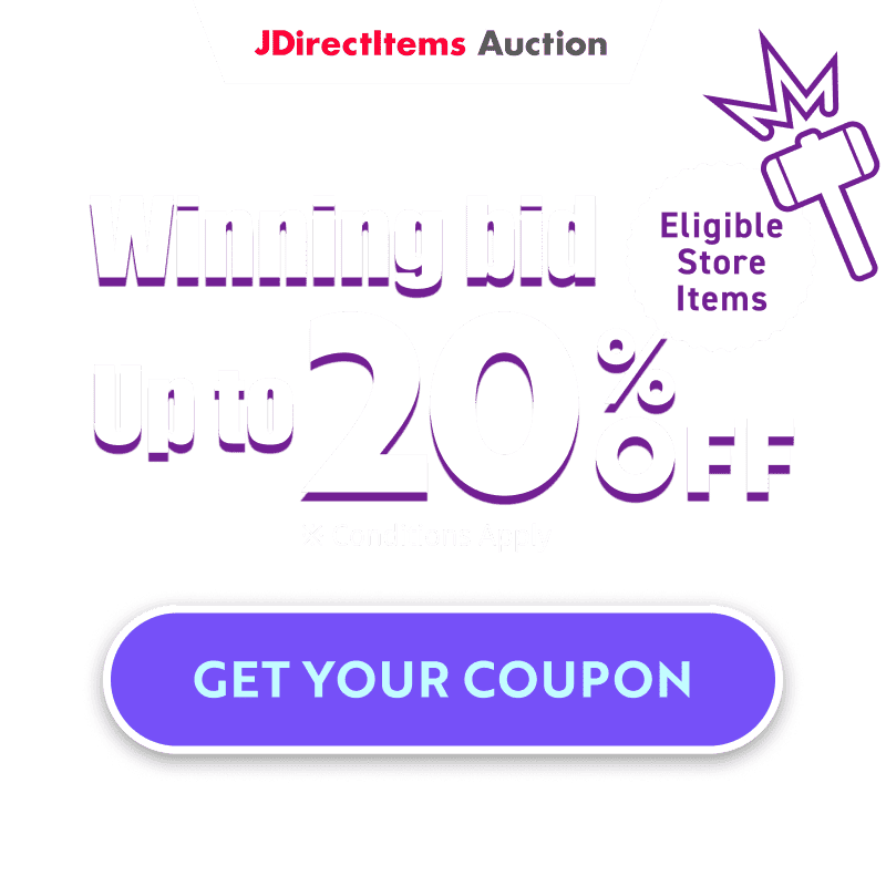 JDirectItems Auction|Up to 20% OFF Selected Store Items