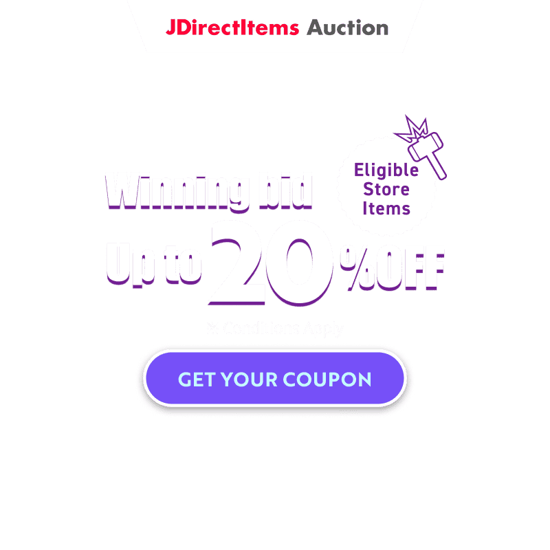 JDirectItems Auction|Up to 20% OFF Selected Store Items