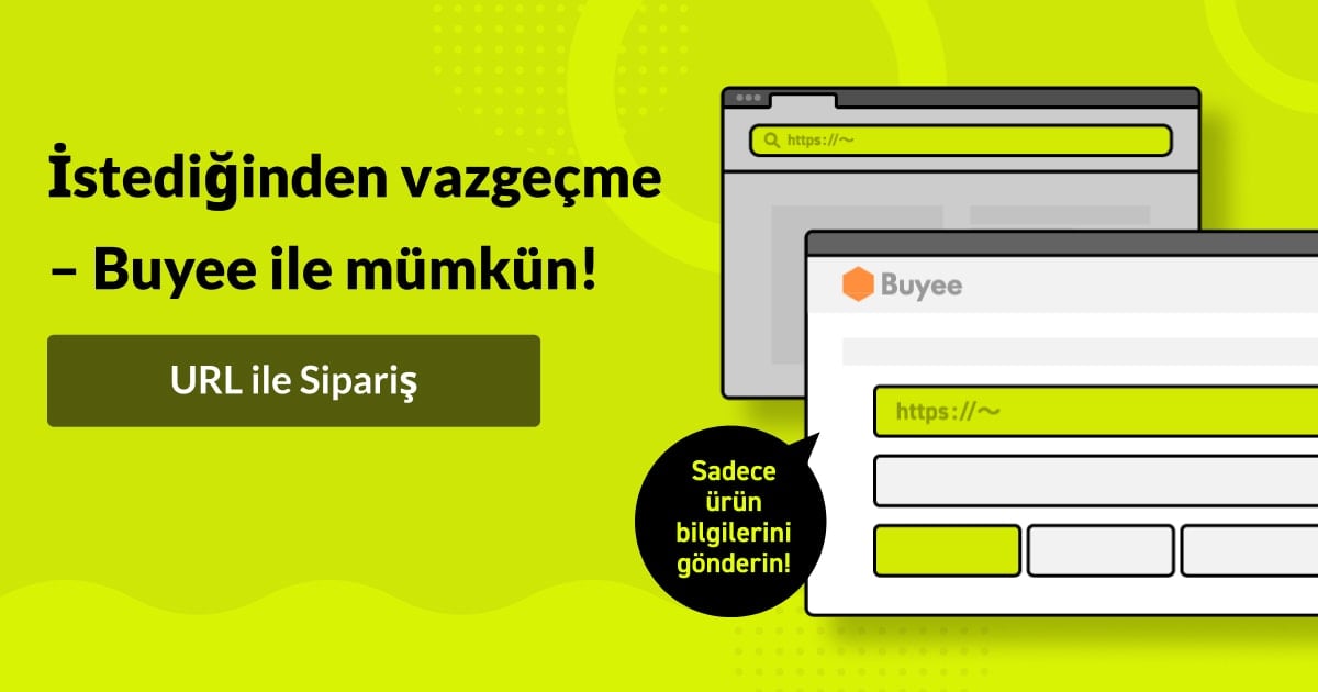 İstediğinden vazgeçme – Buyee ile mümkün!URL ile SiparişBuyee, Japon sitelerinden alışverişte sana yardımcı olur!Yalnızca ürün bağlantısı ve bilgileri gönderin!