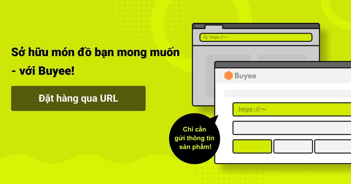Sở hữu món đồ bạn mong muốn - với Buyee!Đặt hàng qua URLBuyee hỗ trợ bạn mua sắm từ các trang web trực tuyết của Nhật Bản!Bạn chỉ cần cung cấp link sản phẩm!